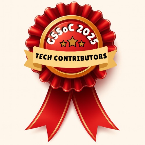 GSSoC 2025 Tech Contributors Badge